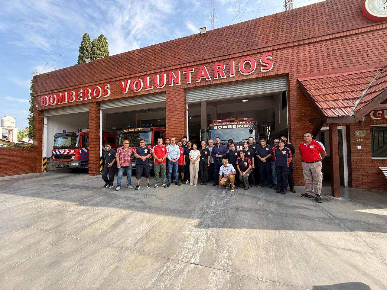 Escobar recupera un predio y lo destina a Bomberos de Maschwitz para un nuevo Centro de Entrenamiento
