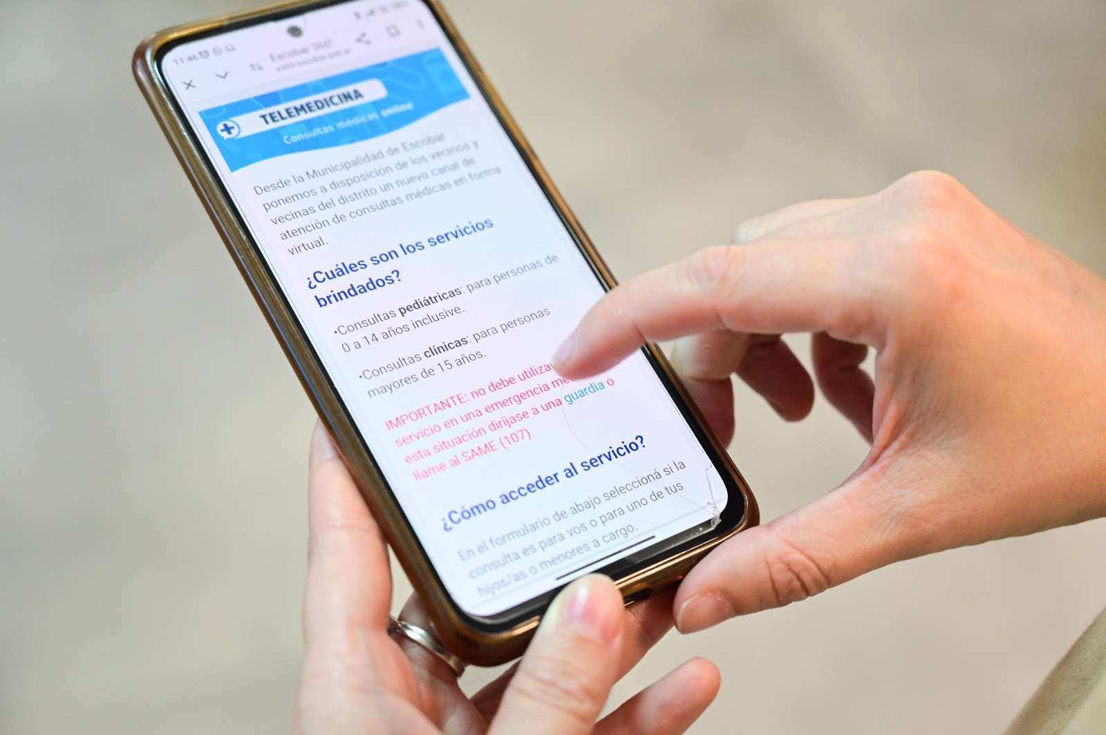 Telemedicina: en 2026 ya fueron realizadas más de 400 consultas 