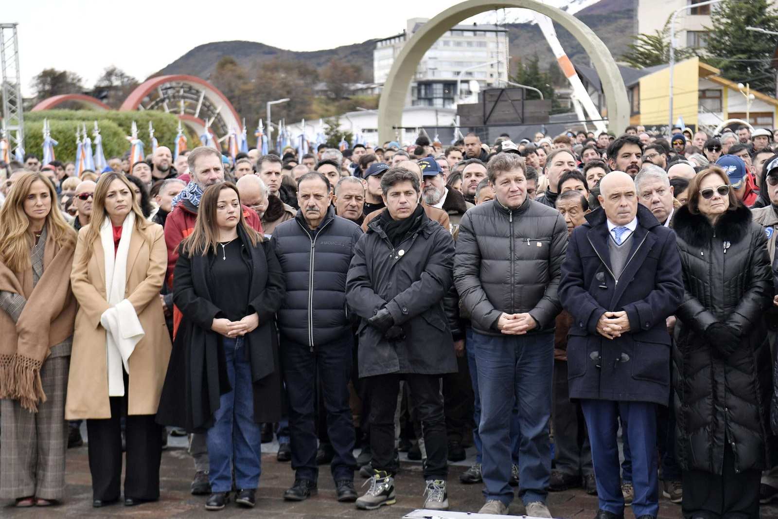 Malvinas: Kicillof participó del acto central en Ushuaia y reafirmó el reclamo de soberanía