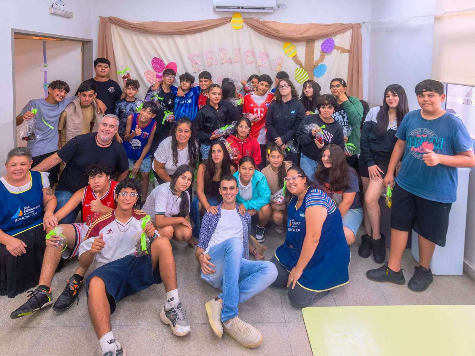 Los Centros Educativos Municipales de San Fernando festejaron las Pascuas con actividades especiales