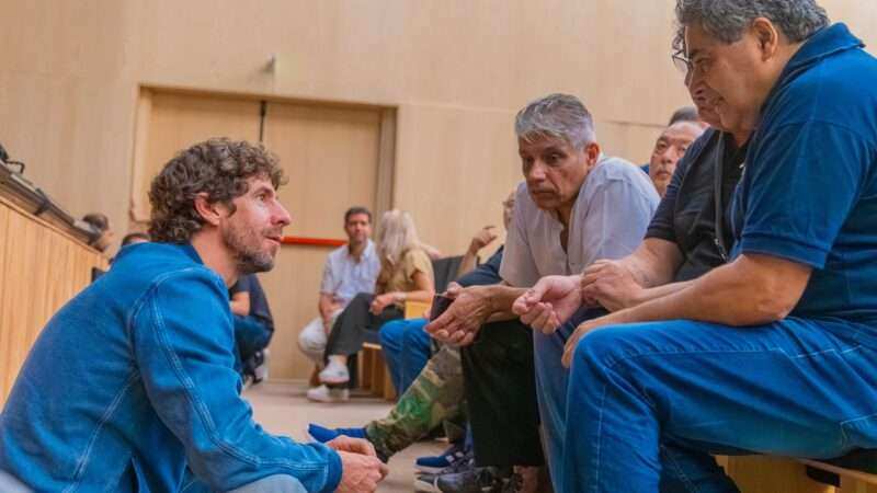 Juan Andreotti acompañó el homenaje a los Héroes de Malvinas sanfernandinos