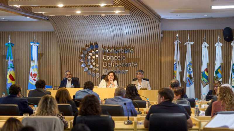 Escobar: el HCD aprobó la Rendición de Cuentas 2025 con superávit y en un clima de debate político