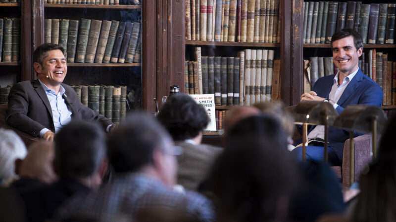 Kicillof: “La idea de que el mercado y el capitalismo pueden funcionar sin Estado es una enorme estafa”