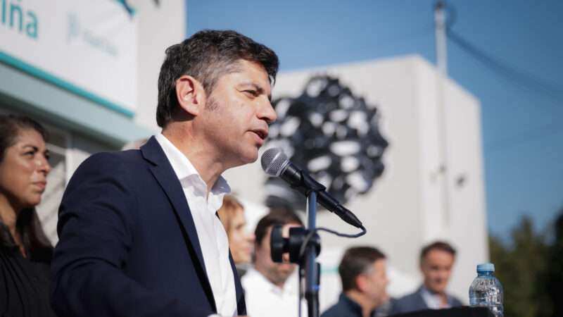 Kicillof inauguró un centro de cuidado familiar y comunitario en Dock Sud