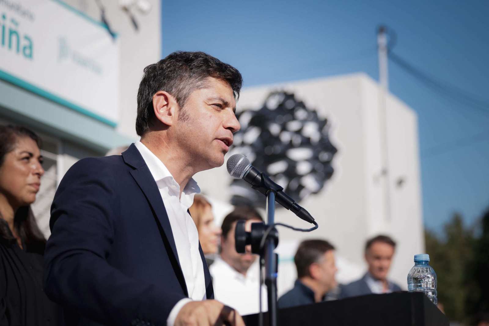 Kicillof inauguró un centro de cuidado familiar y comunitario en Dock Sud