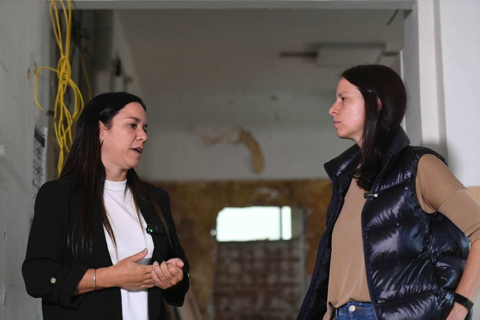 Vicente López: Soledad Martínez presentó las obras del nuevo laboratorio de bacteriología en el Hospital Houssay