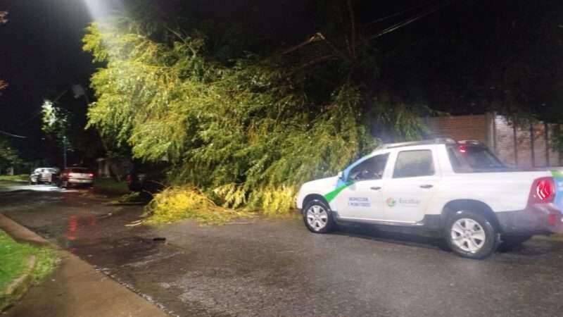 Fuerte ráfaga de viento causó daños en Escobar y activó operativo municipal