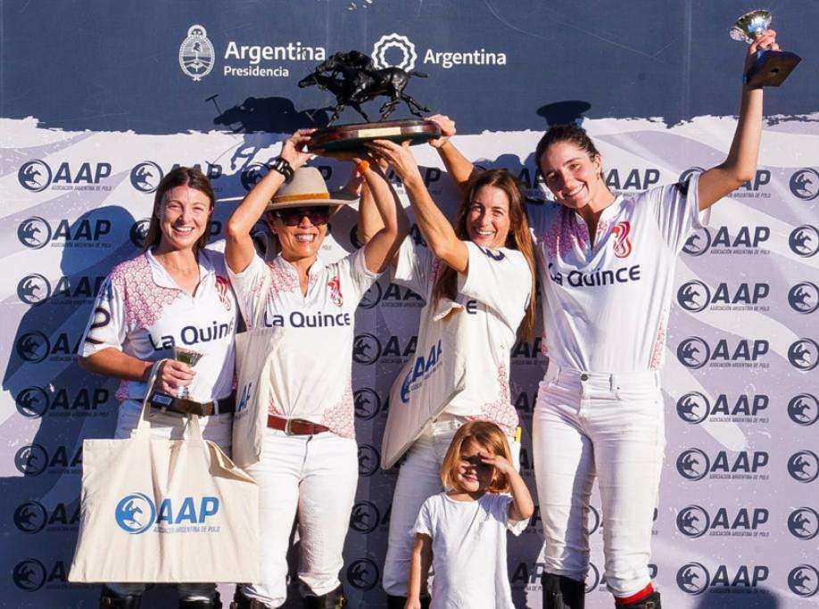 Pilará La Quince se consagró campeón del 6° Masters Femenino de Polo 2026