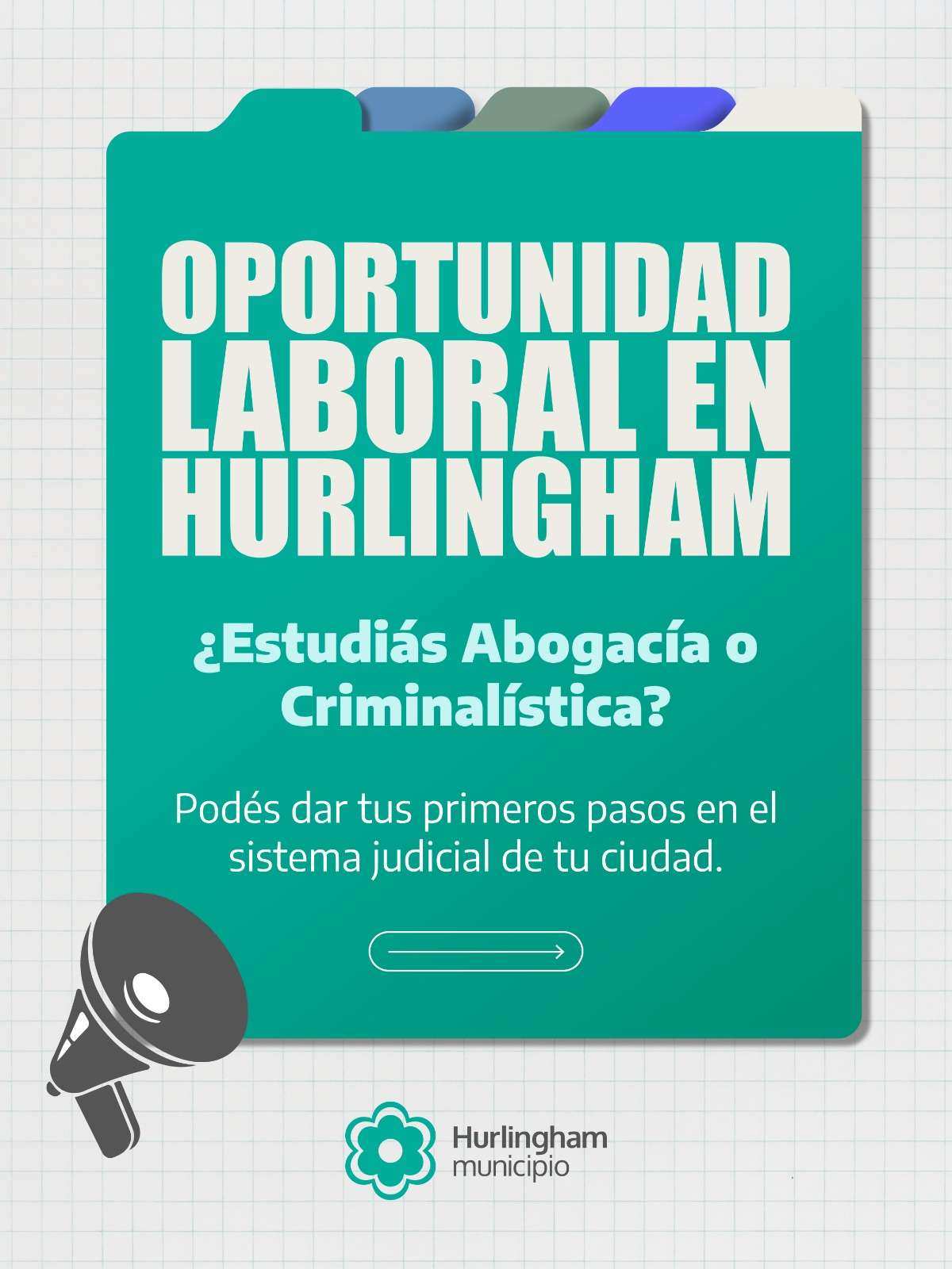 Nueva oportunidad Laboral para Estudiantes de Hurlingham