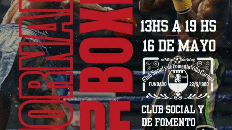 Tigre se sube al ring: gran exhibición de boxeo abierta a la comunidad