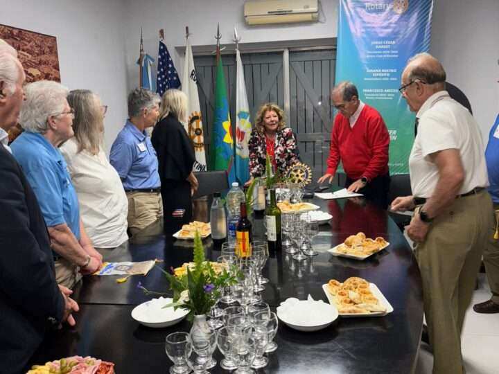 Escobar recibió a delegación rotaria de Estados Unidos en el marco del Programa de Intercambio de Amistad