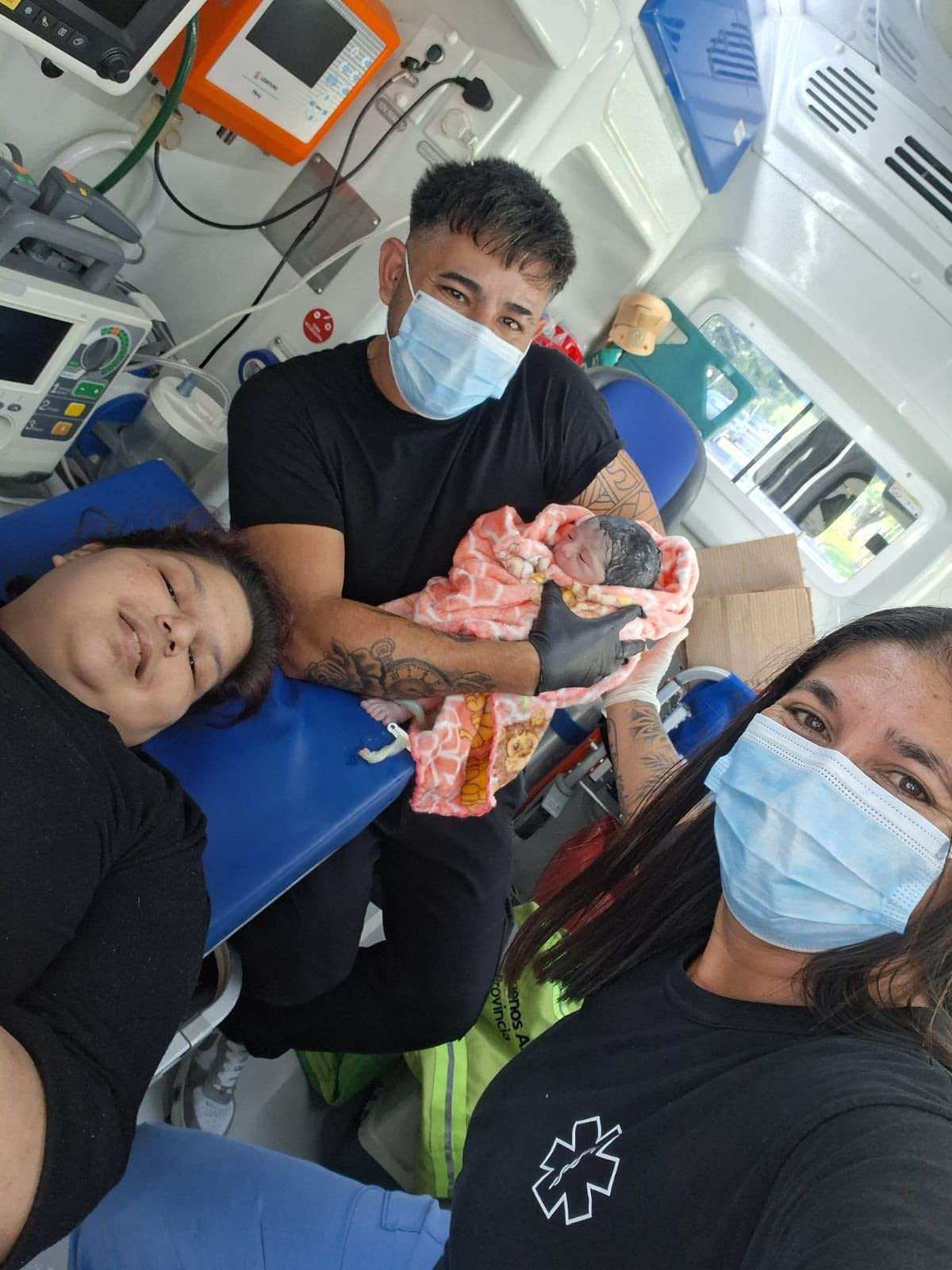 Garín: el SAME municipal asistió un parto domiciliario de urgencia