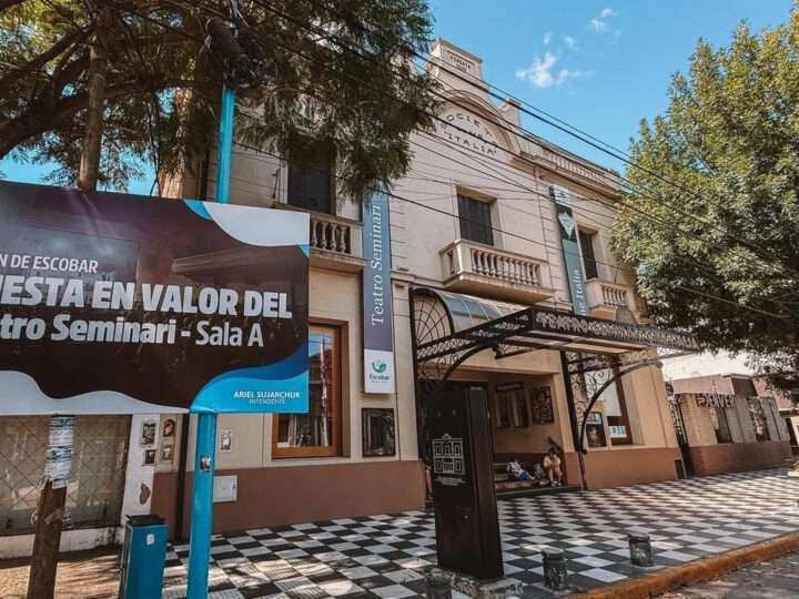 Continúan las obras de renovación en el Teatro Seminari con importantes mejoras en su sala principal