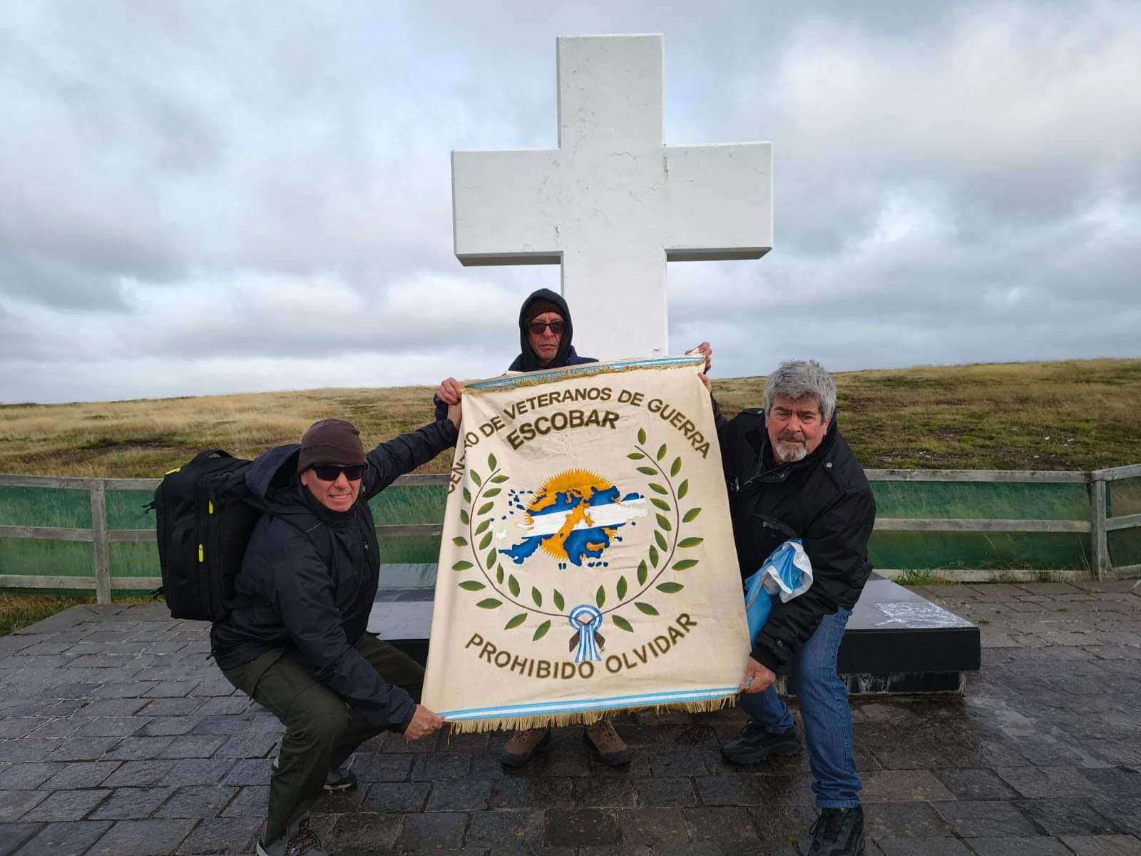 El relato de un veterano escobarense que regresó a Malvinas: “Sentí que estaba en mi país, en mi tierra” 