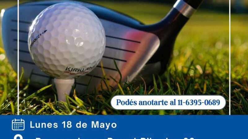 UTEDYC Zona Norte impulsa el deporte y la integración con una jornada de golf para sus afiliados