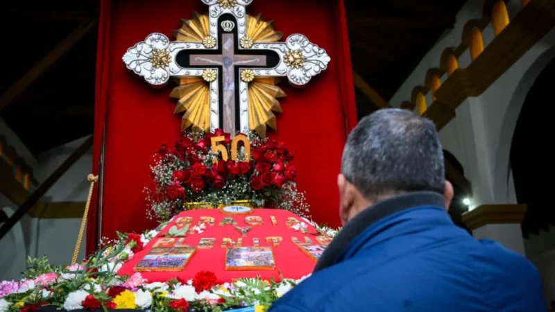 Malvinas Argentinas celebró el 50° aniversario de la Fiesta del Señor de los Milagros de Mailín