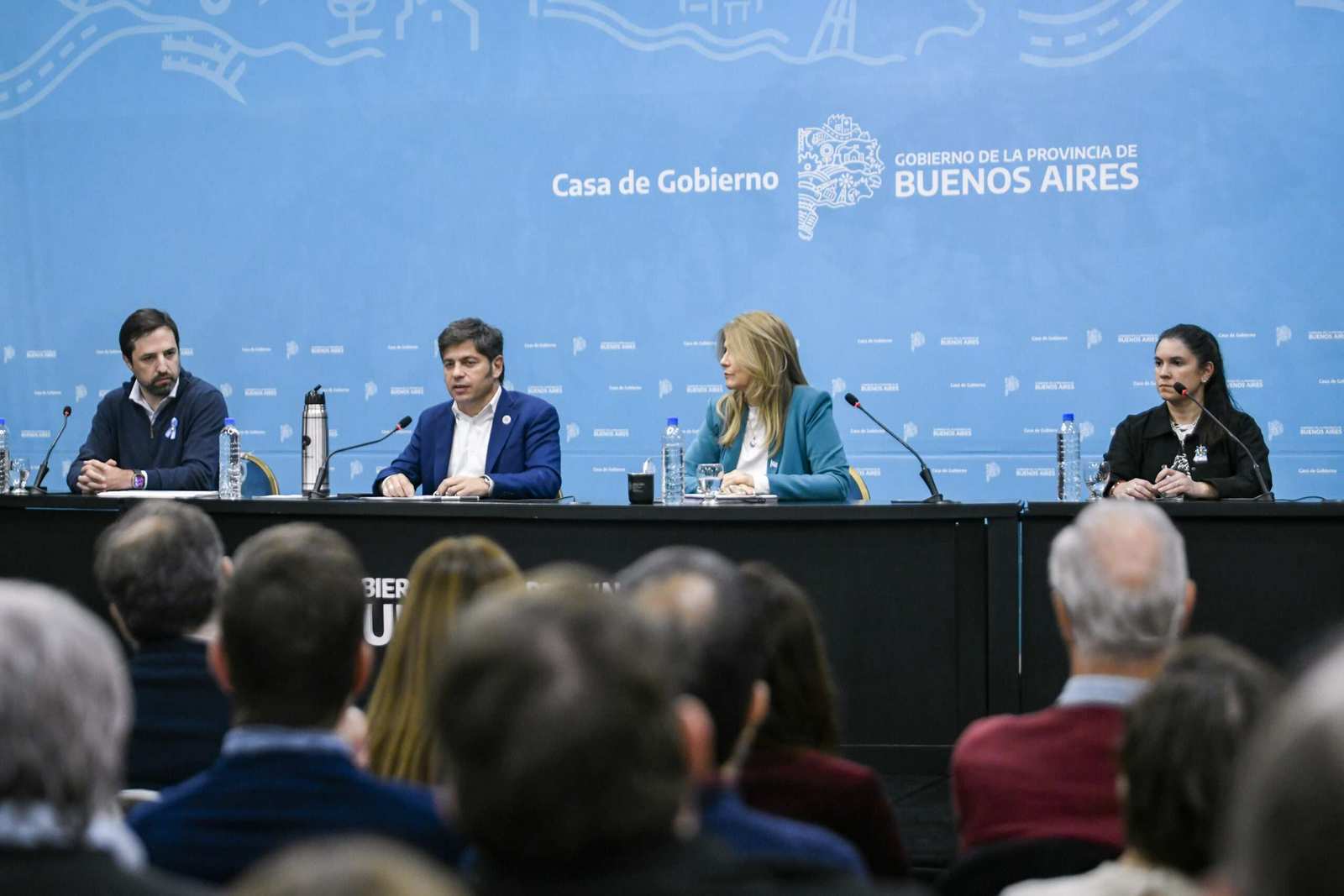 Kicillof y Kreplak se reunieron con intendentes para repudiar el ajuste del Gobierno nacional en materia de salud