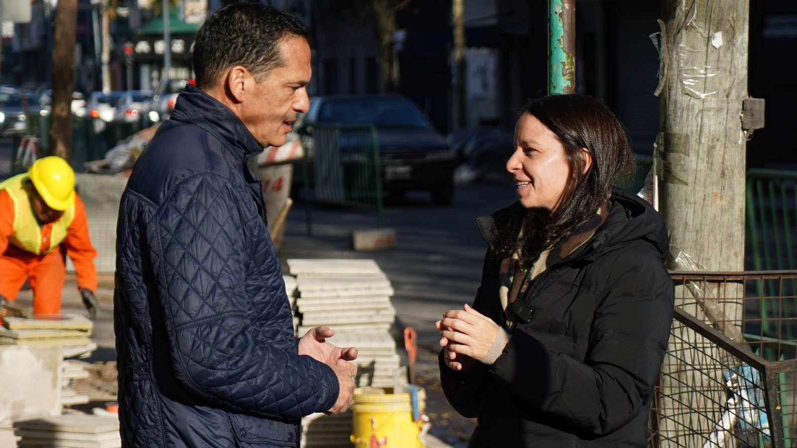 Vicente López avanza con nuevas obras de veredas y espacio público en Munro