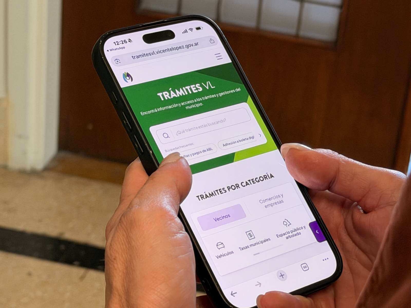 Vicente López presentó un nuevo Portal de Trámites para resolver gestiones más rápido y desde el celular