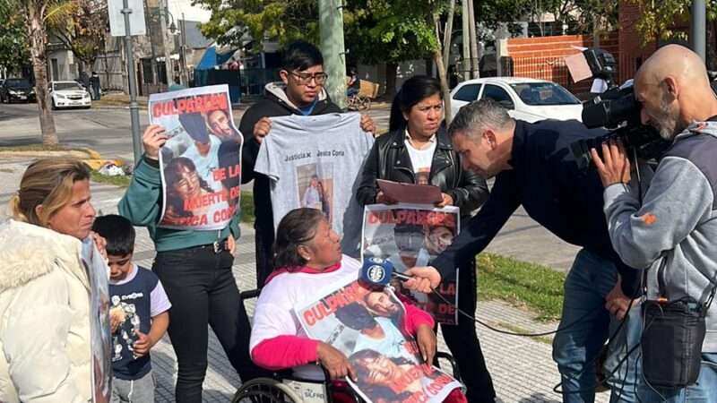Virreyes: con la mamá de la víctima al frente, vecinos marcharon por justicia tras la muerte de Yesica Coria