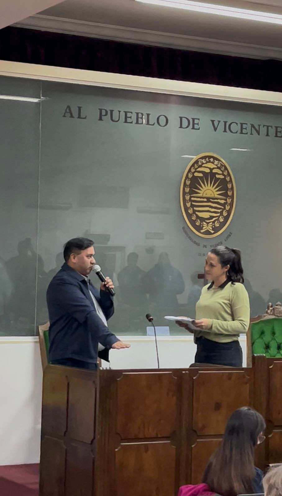 Fernando Ruarte asumió como concejal en Vicente López y llevó al recinto la voz de los trabajadores 