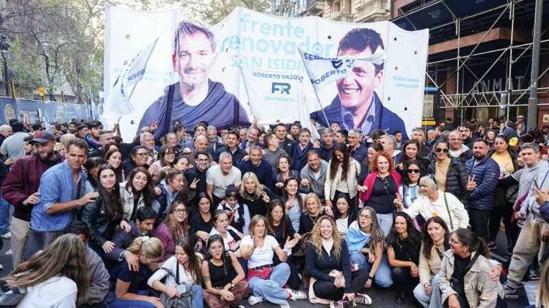 Multitudinaria marcha por la universidad pública: el Frente Renovador dijo presente y cuestionó el ajuste