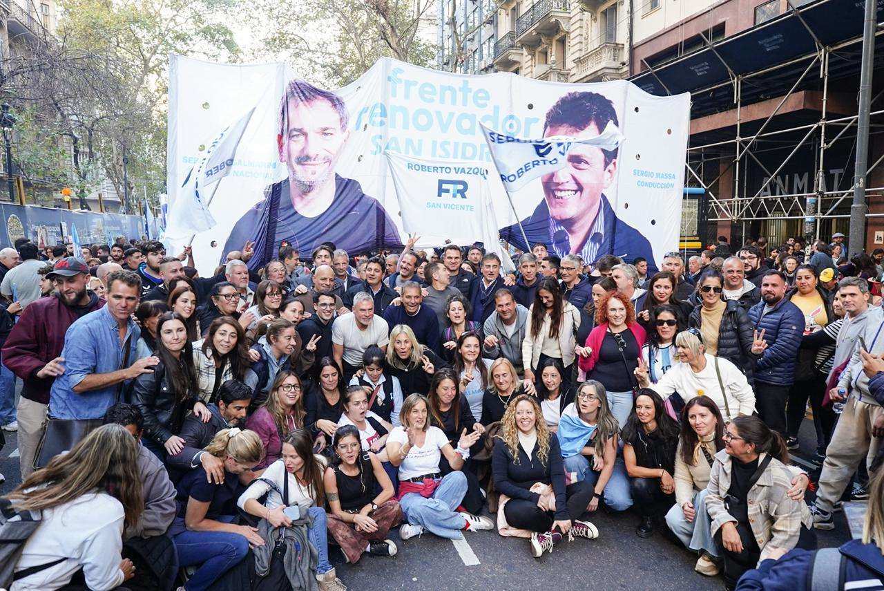 Multitudinaria marcha por la universidad pública: el Frente Renovador dijo presente y cuestionó el ajuste