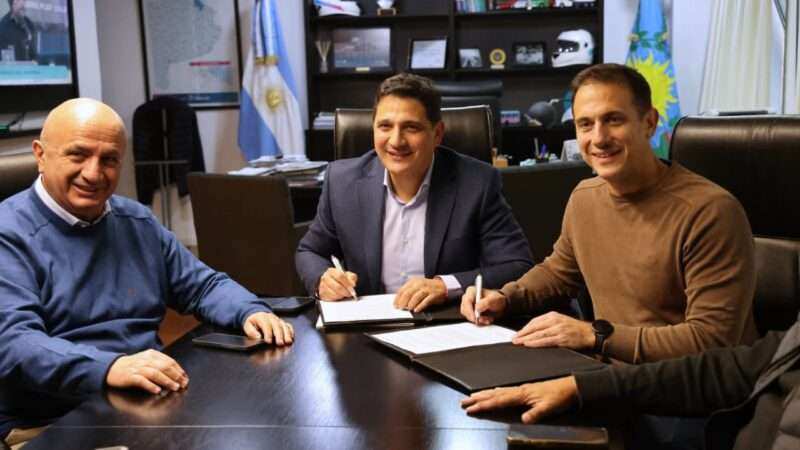 Marinucci recibió a Álvarez y Russo para fortalecer las políticas viales en Lanús