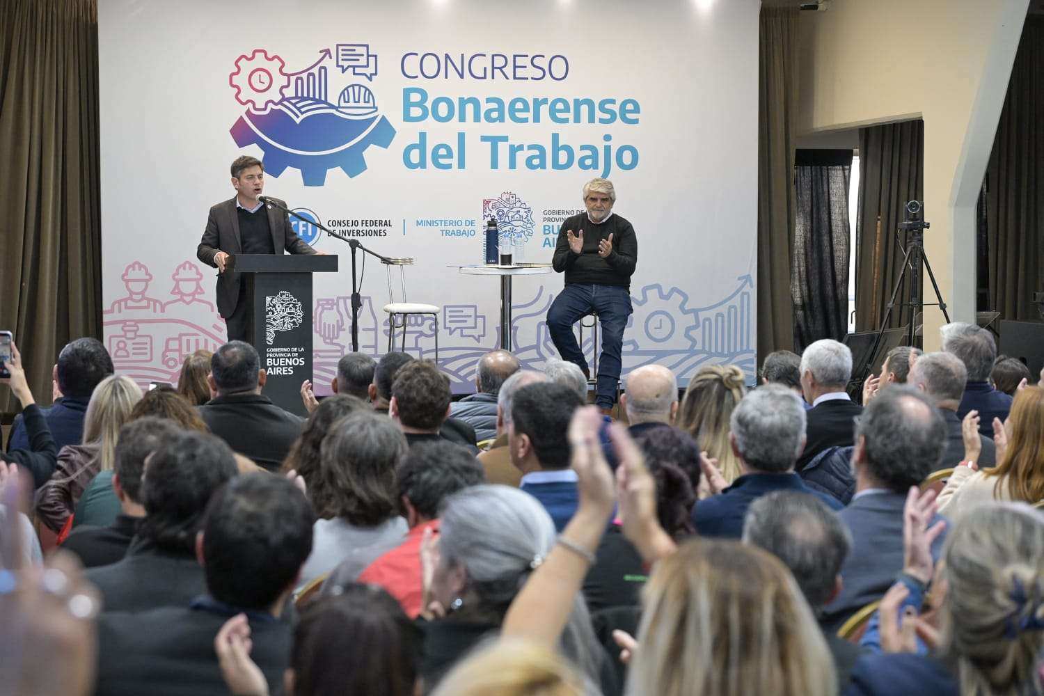 Kicillof cerró el Congreso Bonaerense de Trabajo y advirtió sobre el impacto del modelo económico nacional