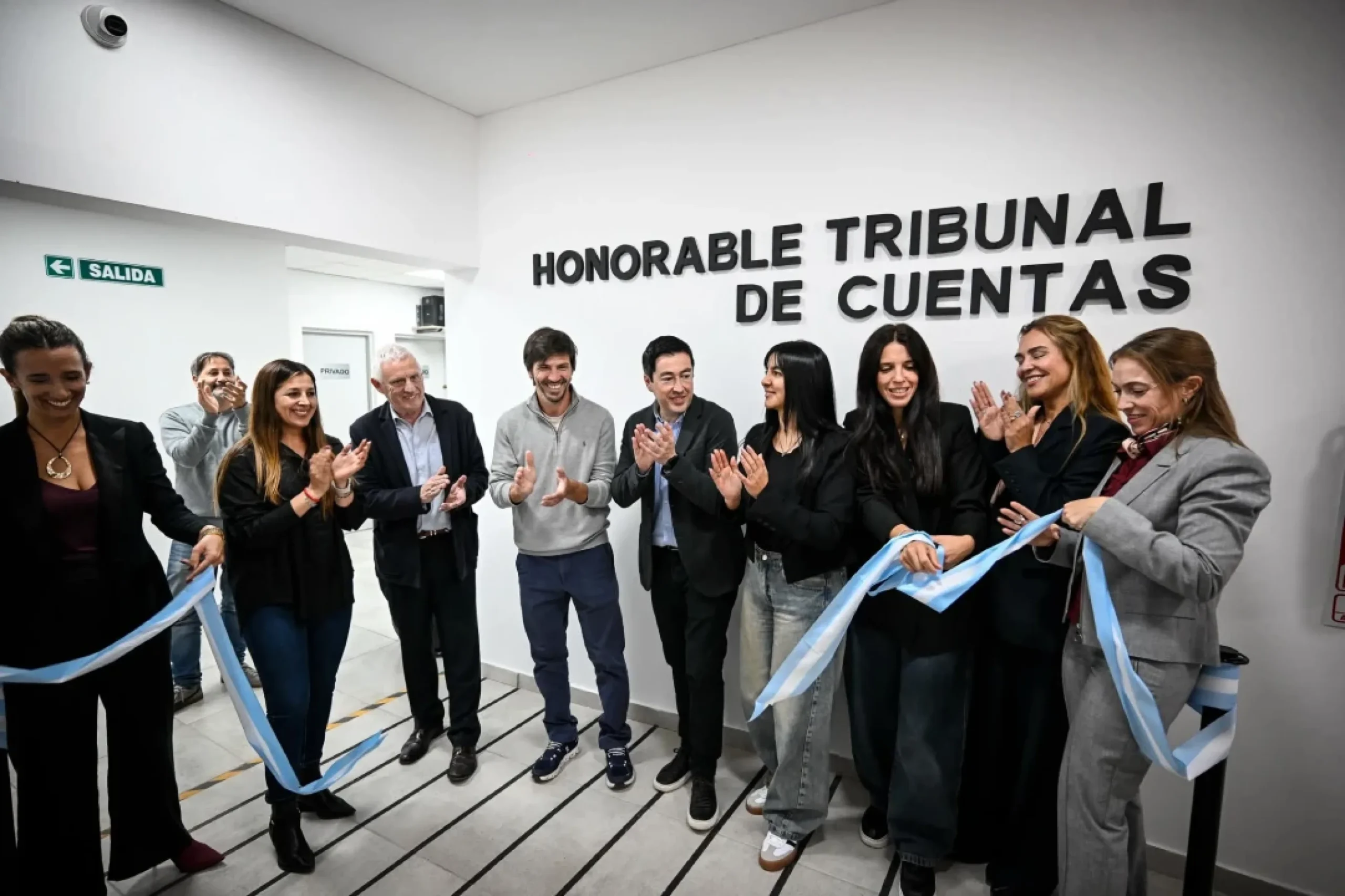 Nardini y Thea inauguraron la nueva sede del Tribunal de Cuentas en Los Polvorines