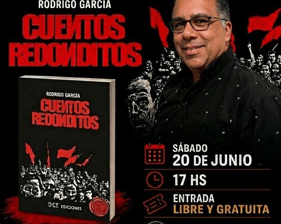 Rodrigo García presenta su primer libro “Cuentos Redonditos”