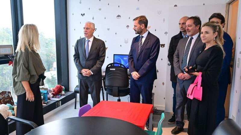 El presidente de la Suprema Corte y el intendente Sujarchuk inauguraron la primera Cámara Gesell del partido