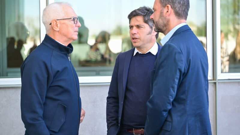 Axel Kicillof visitó MALBA Puertos y junto a Sujarchuk se reunió con empresarios de la región