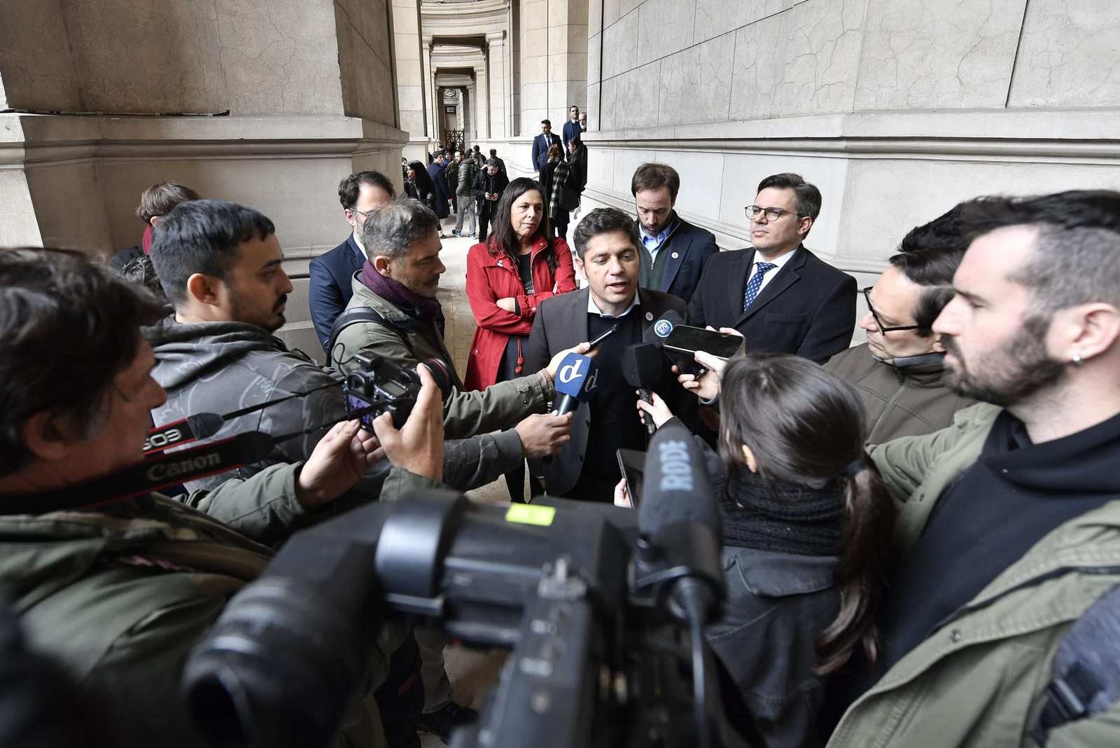 Kicillof estuvo en la Corte Suprema y la Provincia avanza por vía cautelar por la deuda previsional