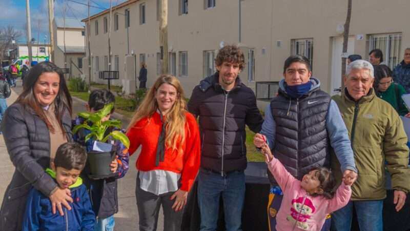 Juan Andreotti entregó otras 21 viviendas para familias numerosas de San Fernando
