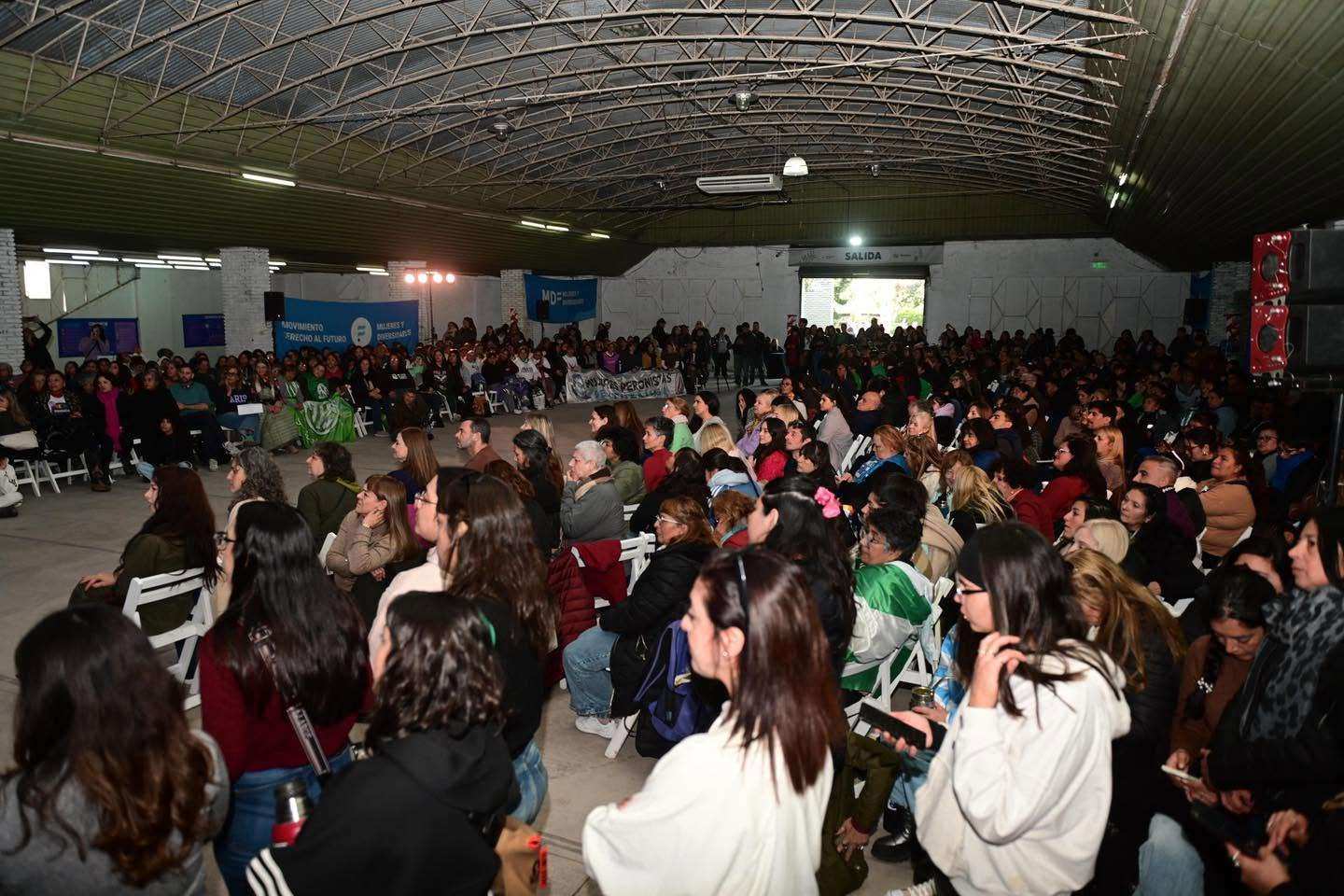 Multitudinario encuentro de mujeres y diversidades del MDF en Escobar: organización y lucha para construir el futuro