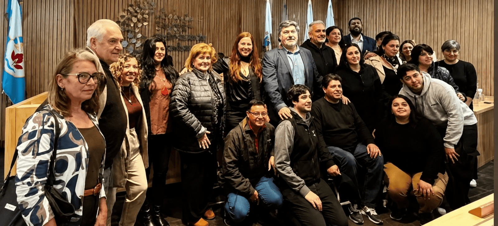 Escobar reconoció a los trabajadores municipales por su compromiso durante la emergencia climática