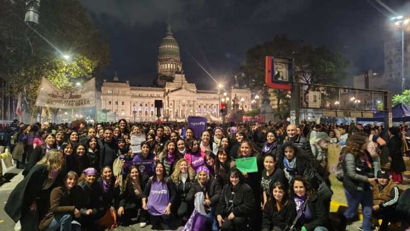 Ni Una Menos: multitudinaria marcha en el Congreso marcada por el impacto del caso Agostina Vega
