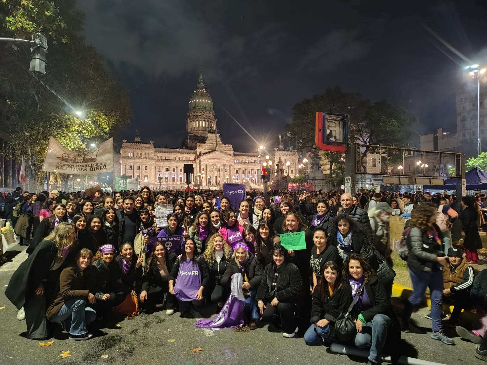 Ni Una Menos: multitudinaria marcha en el Congreso marcada por el impacto del caso Agostina Vega