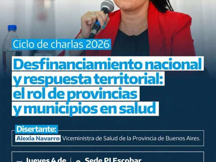 Ciclo de Charlas 2026: Invitación abierta a debatir el futuro de la Salud Pública