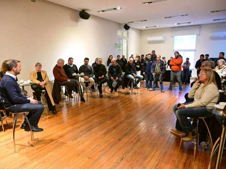 Escobar celebró el Día del Periodista con un encuentro junto a la prensa local