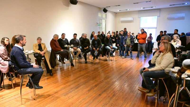 Escobar celebró el Día del Periodista con un encuentro junto a la prensa local