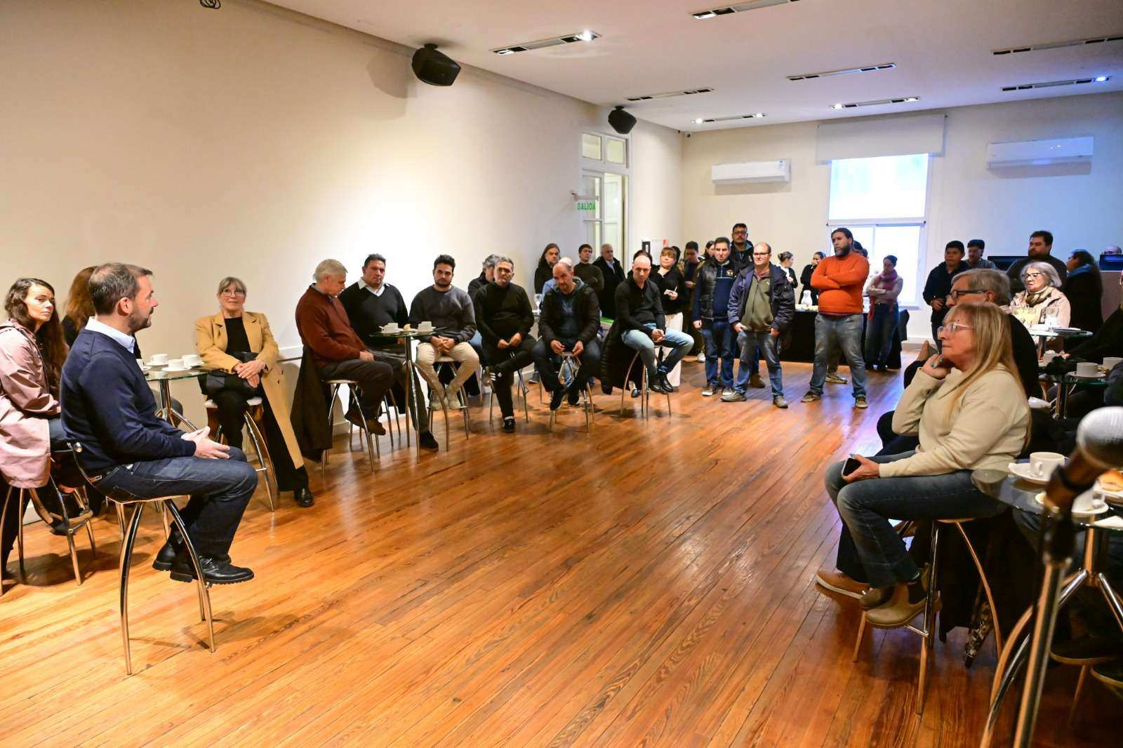 Escobar celebró el Día del Periodista con un encuentro junto a la prensa local