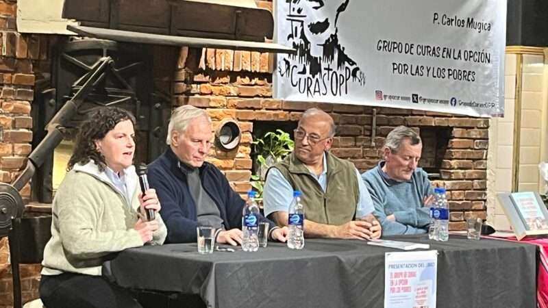 Nepi presentó un libro sobre los curas en la opción por los pobres: memoria, compromiso y lucha colectiva