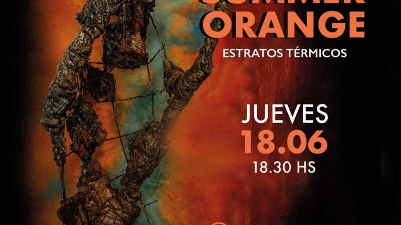 “Summer Orange”: una muestra que explora la materia en transformación llega a Escobar