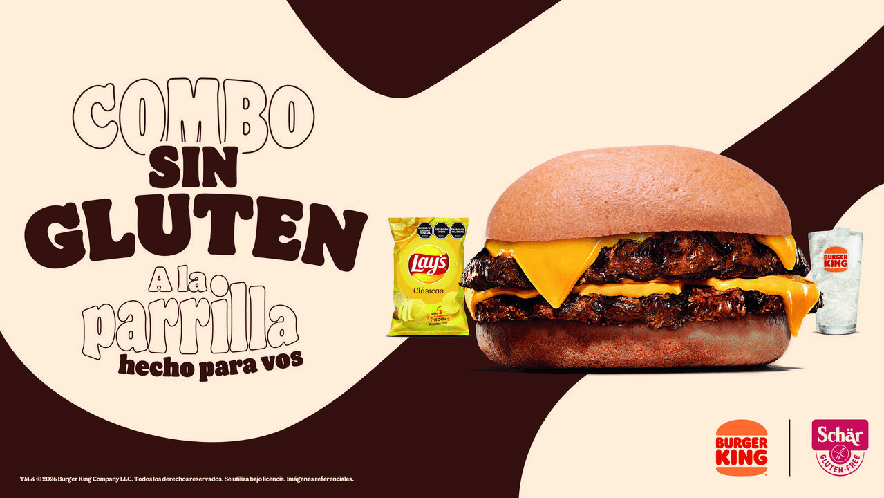 Burger King renueva su menú sin gluten junto a Schär