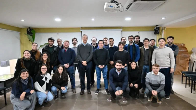 Nardini dialogó con estudiantes del CIAS sobre gestión, políticas públicas y planificación