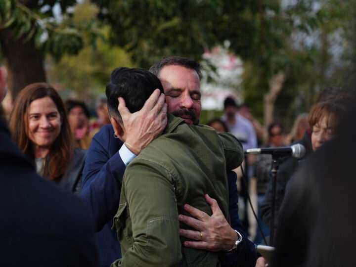 Merecido homenaje: un Paseo de Belén de Escobar ya lleva el nombre de Luis Agustín González, excombatiente de Malvinas