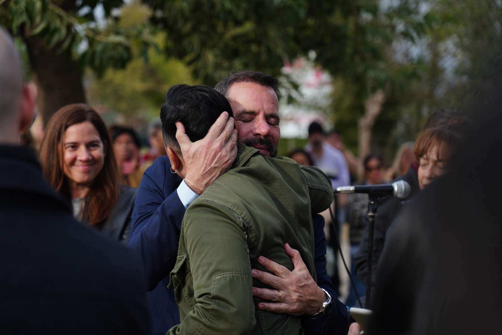 Merecido homenaje: un Paseo de Belén de Escobar ya lleva el nombre de Luis Agustín González, excombatiente de Malvinas