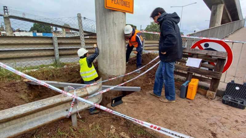 Km 49,5: AuSol construirá un puente definitivo de hormigón y descartó la estructura provisoria